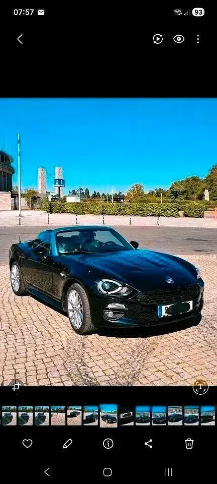 Gebraucht Fiat 124 Spider Lusso 140 PS (102 kW) 2018 Schwarz Cabrio