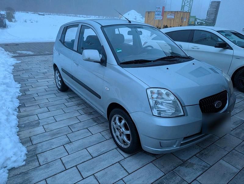 Gebraucht Kia Picanto 61 PS (44 kW) 2007 Silber Kleinwagen