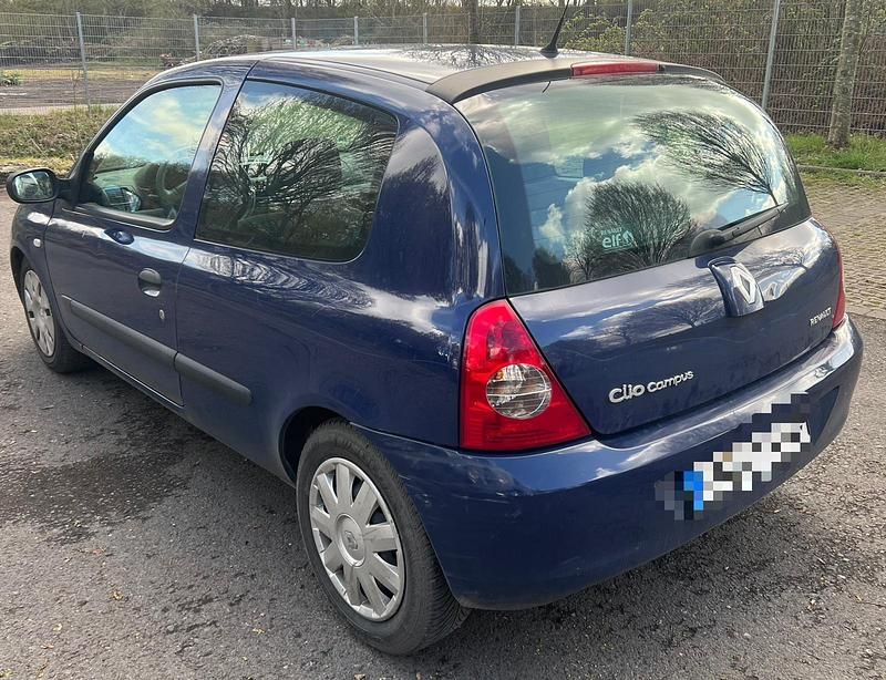 Gebraucht Renault Clio II Campus 2007 Blau Kleinwagen