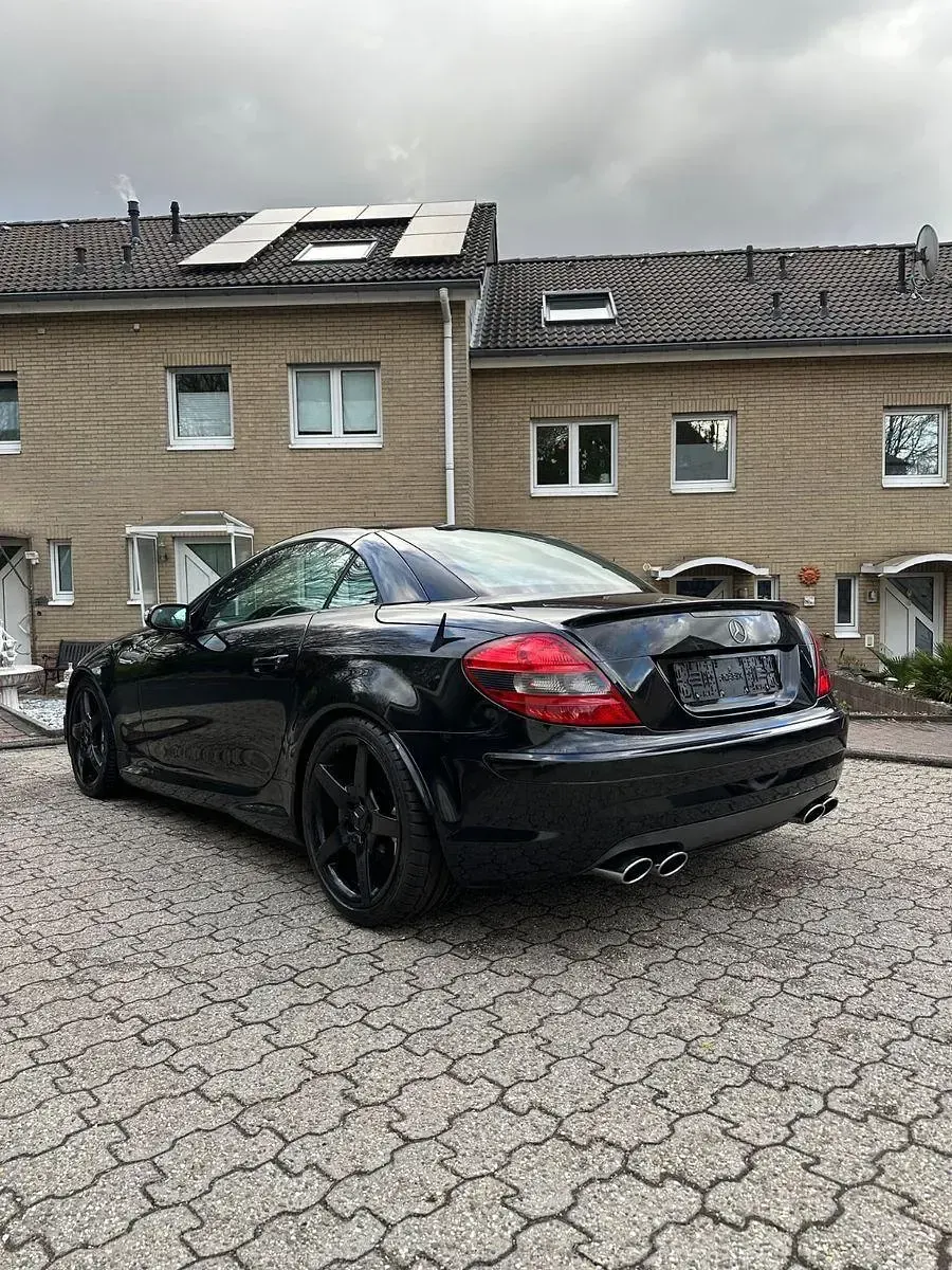 Gebraucht Mercedes SLK55 AMG AMG 360 PS (264 kW) 2005 Schwarz Cabrio
