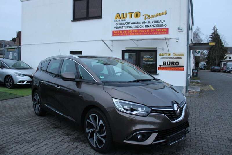 Braun Gebraucht 2017 Renault Grand Scénic IV Bose Edition Van / Kleinbus | 16.999 € (Fairer Preis) - Bild 1/4
