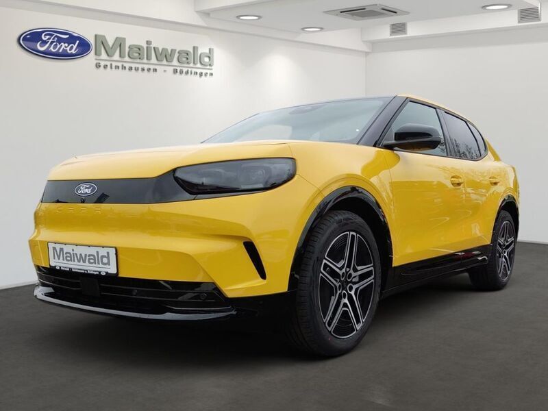 Vivid yellow Neu 2024 Ford Capri Premium SUV | 59.850 € (Teuer) - Bild 1/4