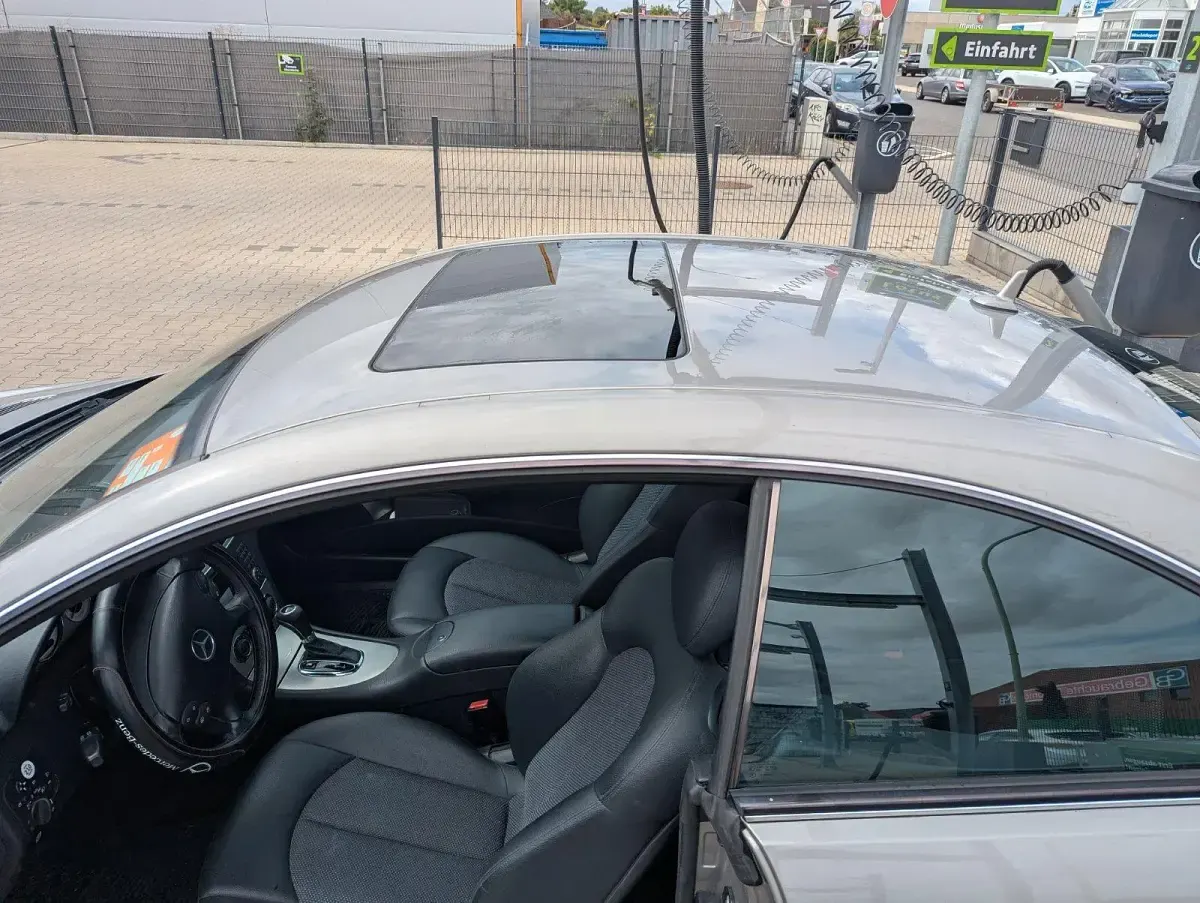 Gebraucht Mercedes CLK200 184 PS (135 kW) 2007 Grau Coupé