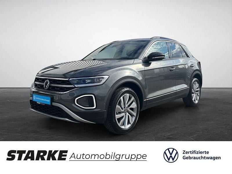 Indiumgrau metallic Gebraucht 2024 VW T-Roc Move SUV | 27.270 € (Guter Preis) - Bild 1/4