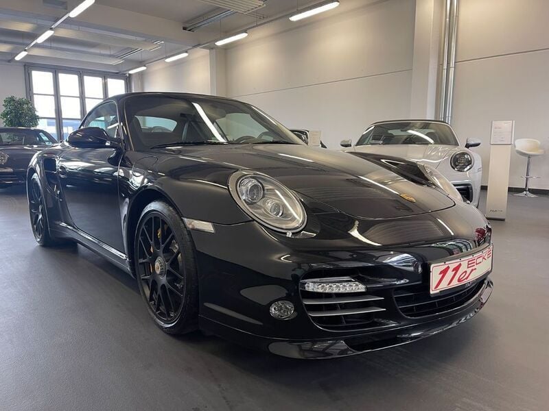 Gebraucht Porsche 911 Turbo S Cabriolet Chrono 530 PS (389 kW) 2010 Schwarz Cabrio