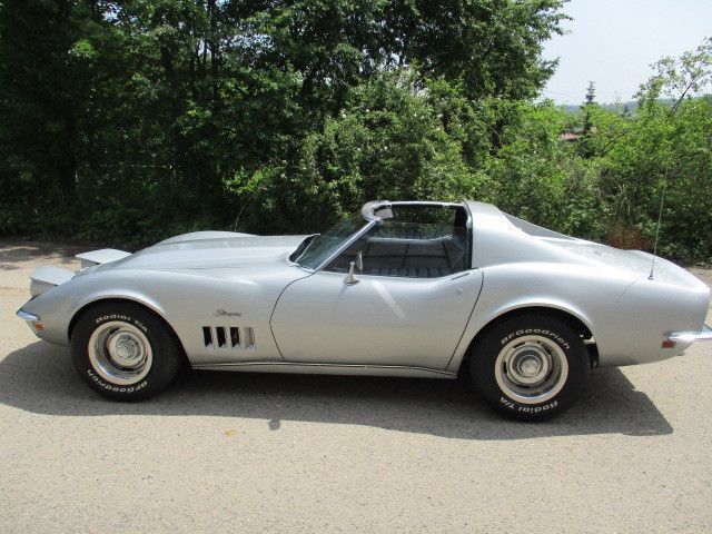 Gebraucht Corvette C3 1969 Silber Coupé