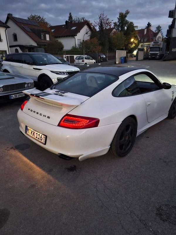 Gebraucht Porsche 911 Carrera 320 PS (235 kW) 2002 Weiß Cabrio