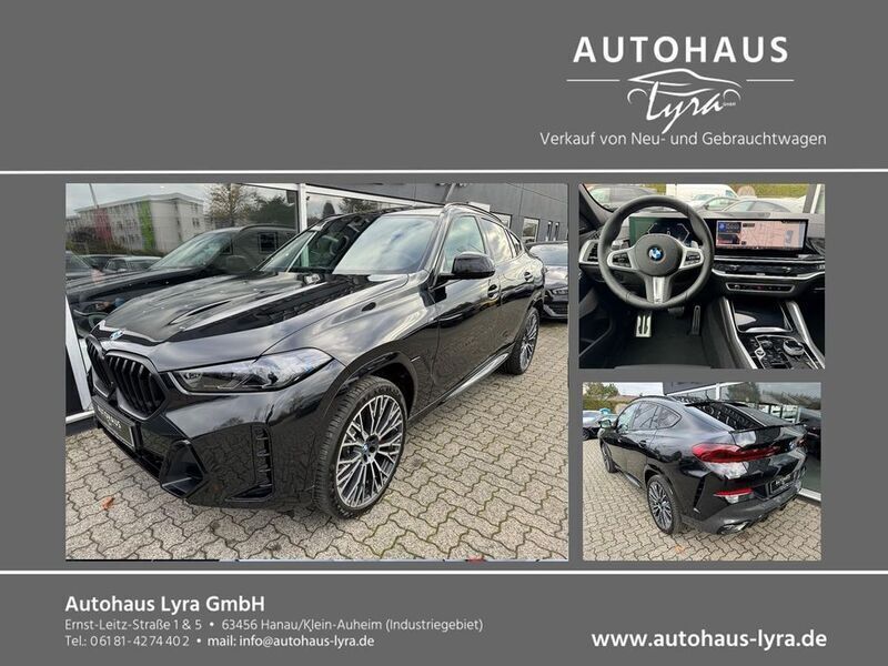 Black sapphire metallic Gebraucht 2023 BMW X6 M Sport SUV | 86.880 € (Guter Preis) - Bild 1/4