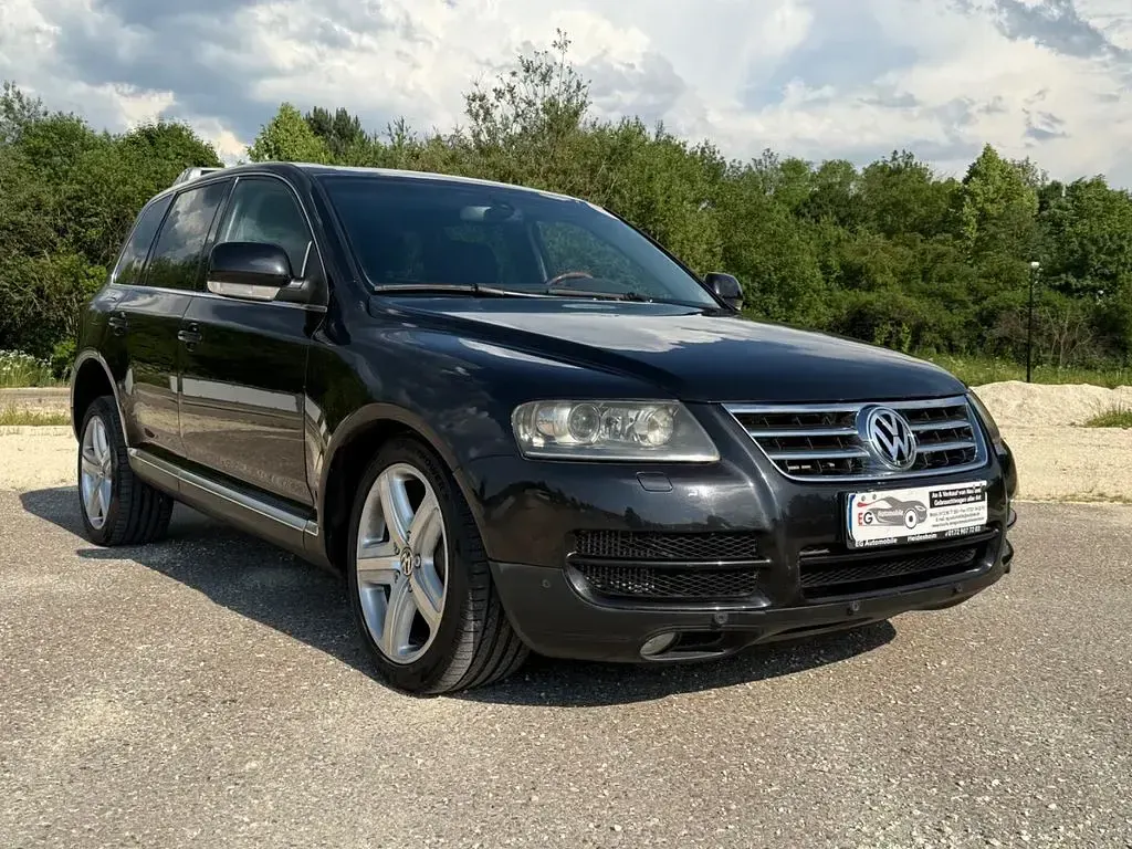 Gebraucht VW Touareg 224 PS (164 kW) 2006 Black magic pearlescent SUV