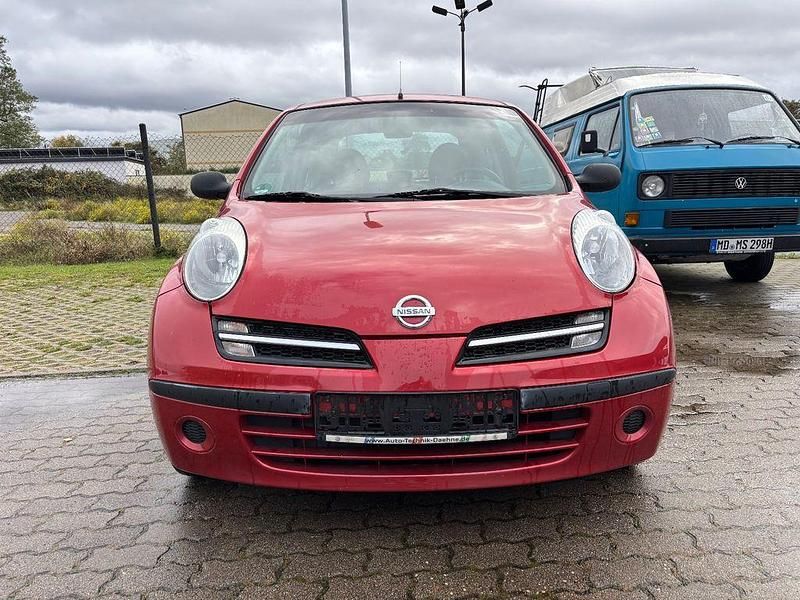 Rot Gebraucht 2006 Nissan Micra City Kleinwagen | 999 € (Superpreis) - Bild 1/4
