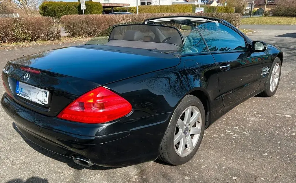 Gebraucht Mercedes SL350 245 PS (180 kW) 2003 Schwarz Cabrio