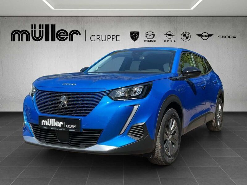 Blau Gebraucht 2022 Peugeot e-2008 Active SUV | 18.290 € (Guter Preis) - Bild 1/4