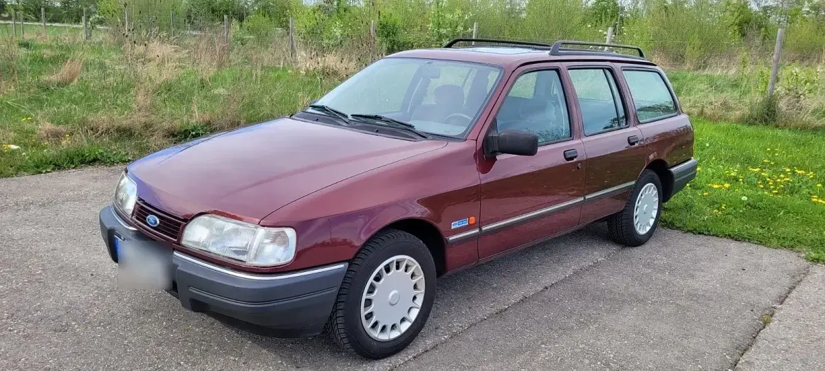 Gebraucht Ford Sierra 120 PS (88 kW) 1991 Rot Kombi
