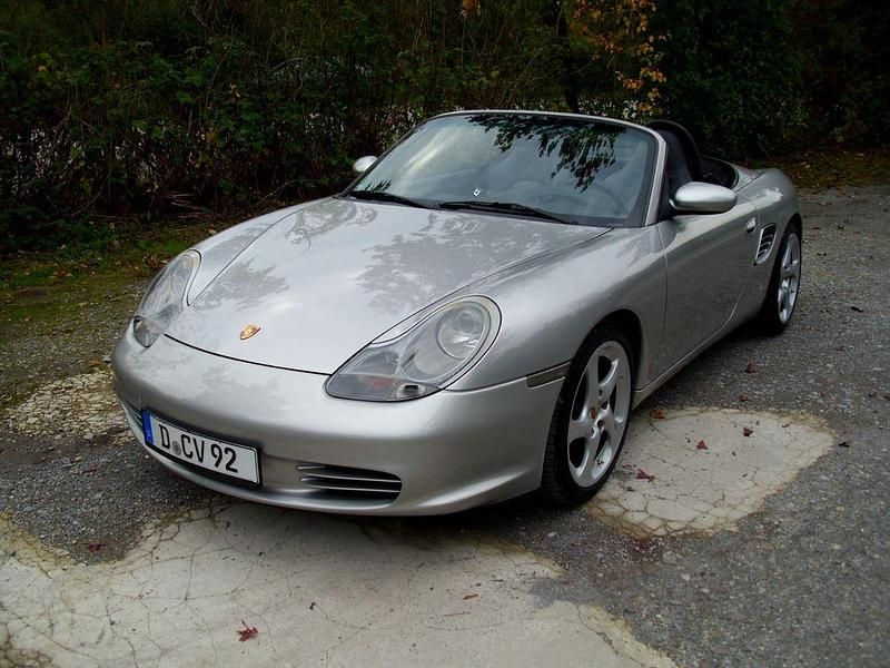 Gebraucht Porsche Boxster 228 PS (167 kW) 2002 Silber Cabrio