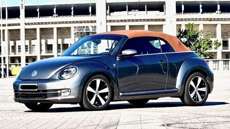 Grau Gebraucht 2015 VW Beetle Karmann Cabrio | 16.500 € (Fairer Preis) - Bild 1/4