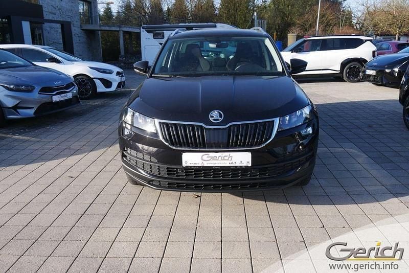 Gebraucht Skoda Karoq Style 150 PS (110 kW) 2018 Black magic pearlescent (metallic) SUV