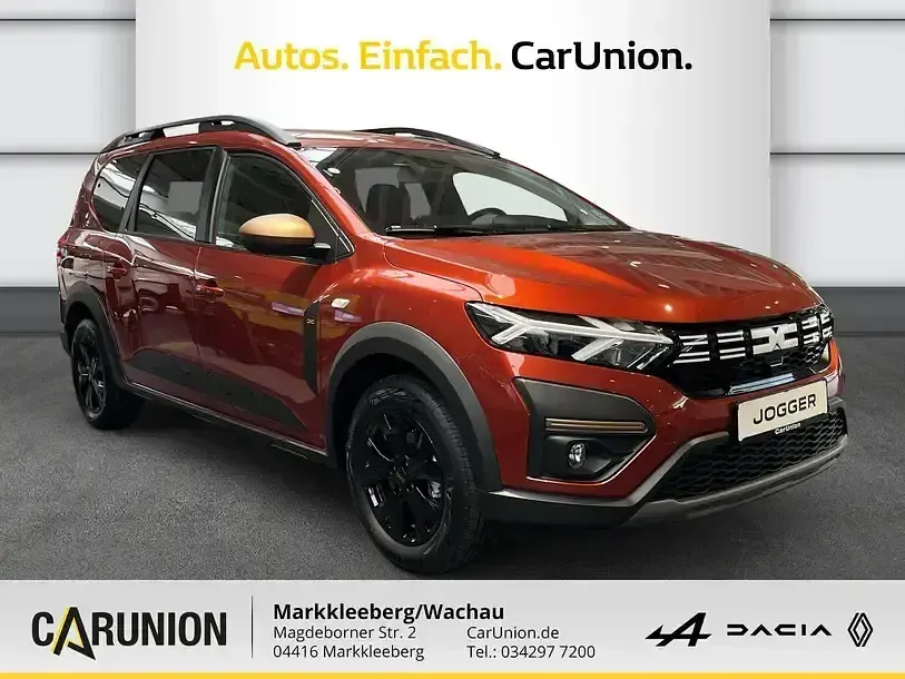 Neu Dacia Jogger Extreme 158 PS (116 kW) 2025 Terracottabraun metallic Van / Kleinbus