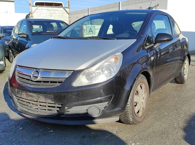 Gebraucht Opel Corsa 60 PS (44 kW) 2008 Schwarz Kleinwagen