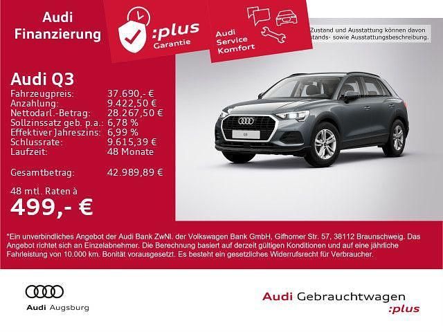 Nanograu metallic Gebraucht 2025 Audi Q3 SUV | 37.690 € (Guter Preis) - Bild 1/4