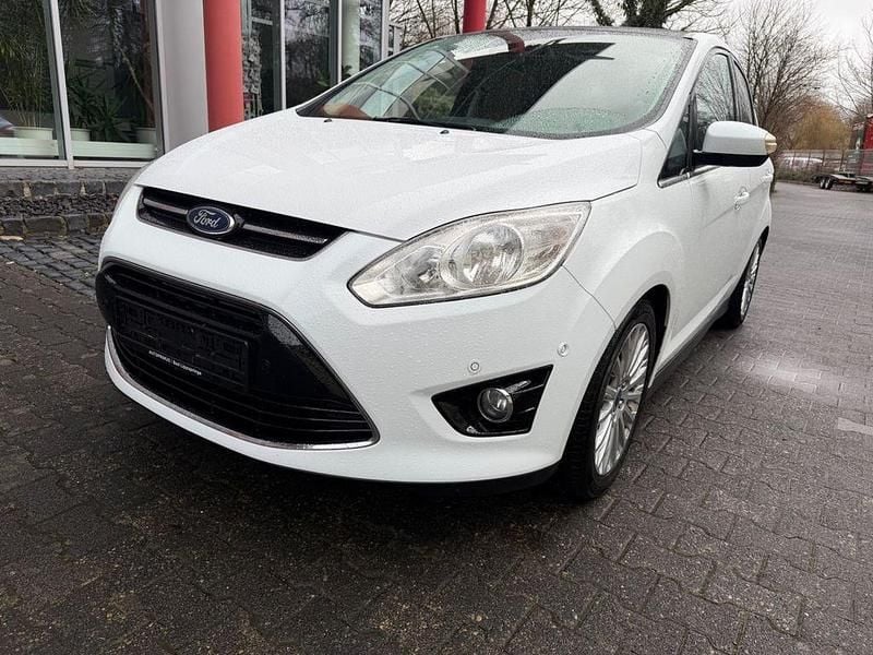 Gebraucht Ford C-MAX Titanium 125 PS (91 kW) 2013 Weiß Van / Kleinbus