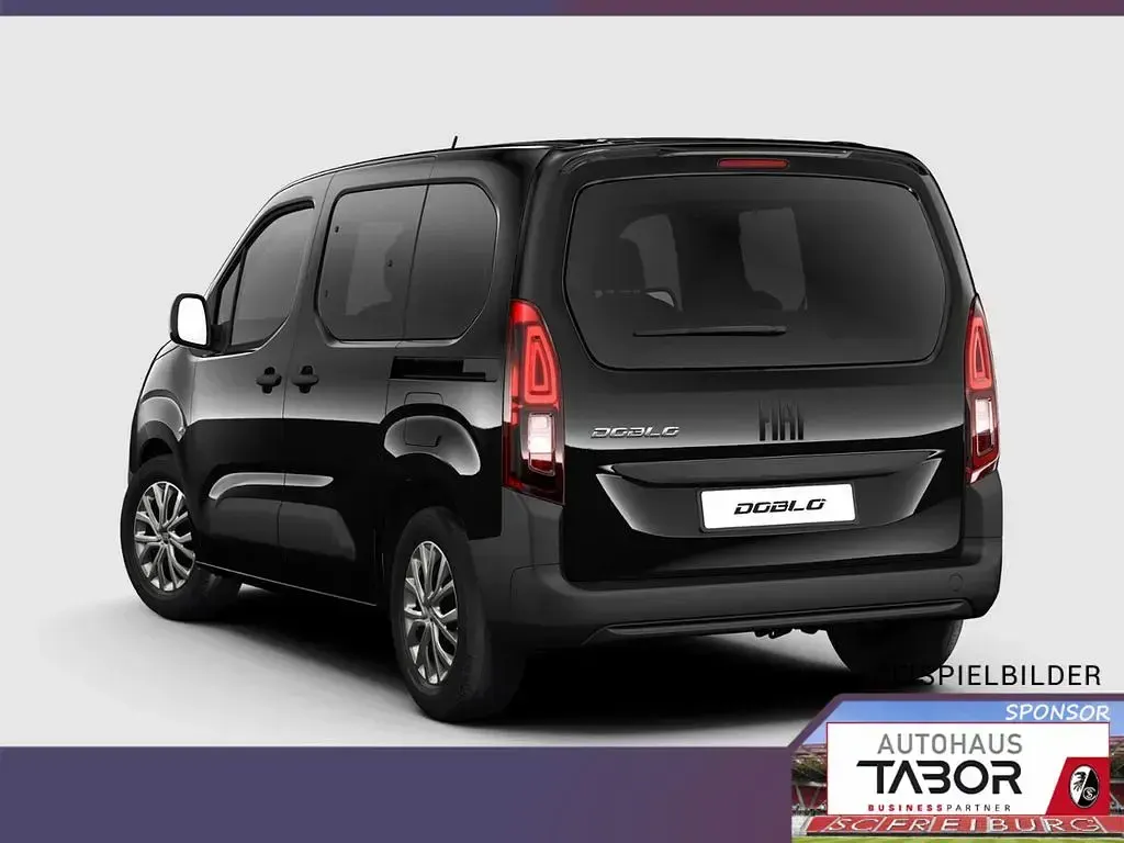 Neu Fiat Doblò 101 PS (74 kW) 2025 Schwarz Van / Kleinbus