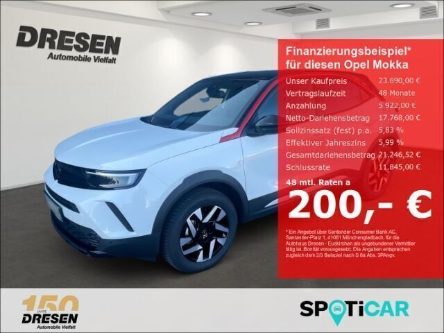 Weiss Gebraucht 2023 Opel Mokka GS Line SUV | 23.690 € (Fairer Preis) - Bild 1/4