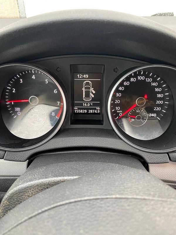 Gebraucht VW Golf VII 122 PS (89 kW) 2012 Schwarz Kombi