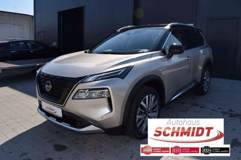 Champagner silver/dach schwarz Neu 2025 Nissan X-Trail Tekna+ SUV | 46.990 € - Bild 1/4