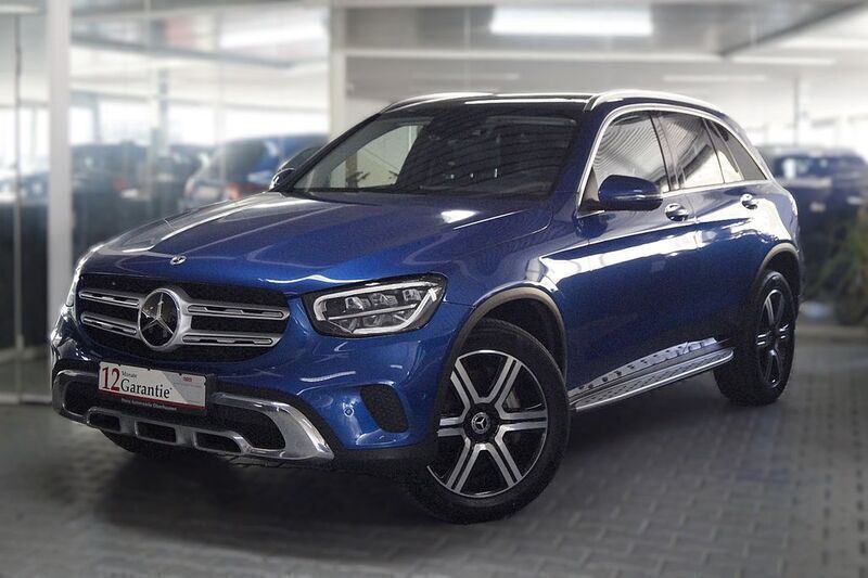 Blau Gebraucht 2022 Mercedes GLC300e SUV | 29.990 € (Superpreis) - Bild 1/4