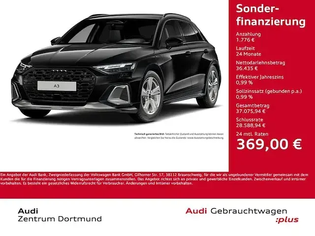 Gebraucht Audi A3 e-tron Comfort 204 PS (150 kW) 2026 Mythosschwarz metallic Kleinwagen