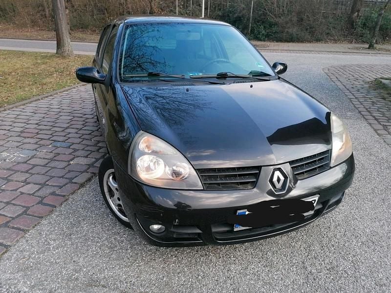 Gebraucht Renault Clio II Campus 75 PS (55 kW) 2006 Schwarz Kleinwagen