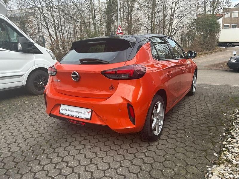 Gebraucht Opel Corsa-e GS Line 100 kW (136 PS) 2021 Power orange/dynamic orange Kleinwagen