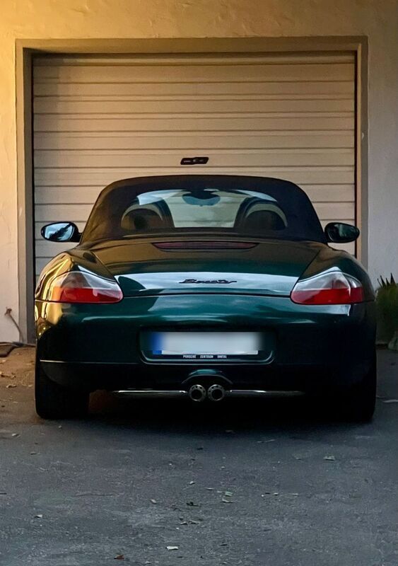 Gebraucht Porsche Boxster 220 PS (161 kW) 2000 Grün Cabrio