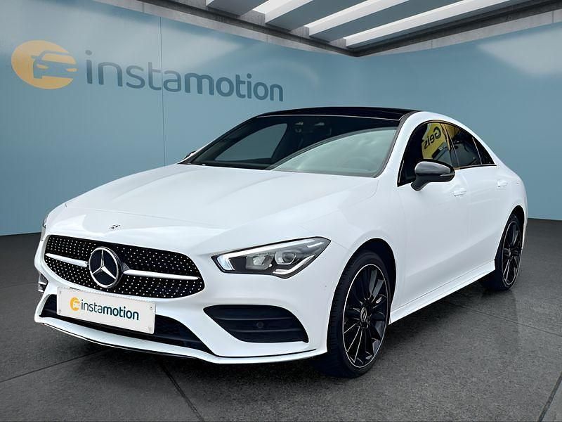 Weiß Gebraucht 2022 Mercedes CLA250e Limousine | 38.199 € (Teuer) - Bild 1/4