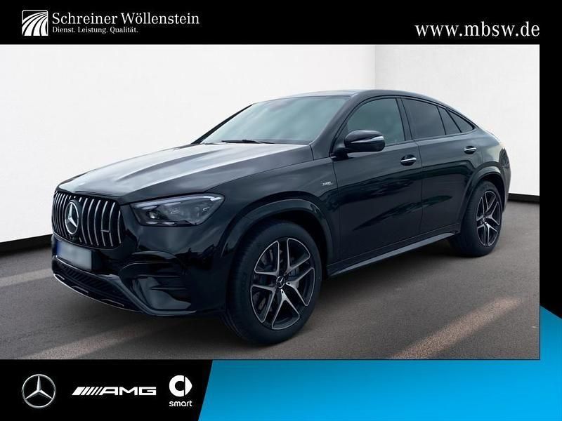 Obsidianschwarz Gebraucht 2024 Mercedes GLE53 AMG AMG Coupé | 99.991 € (Guter Preis) - Bild 1/4