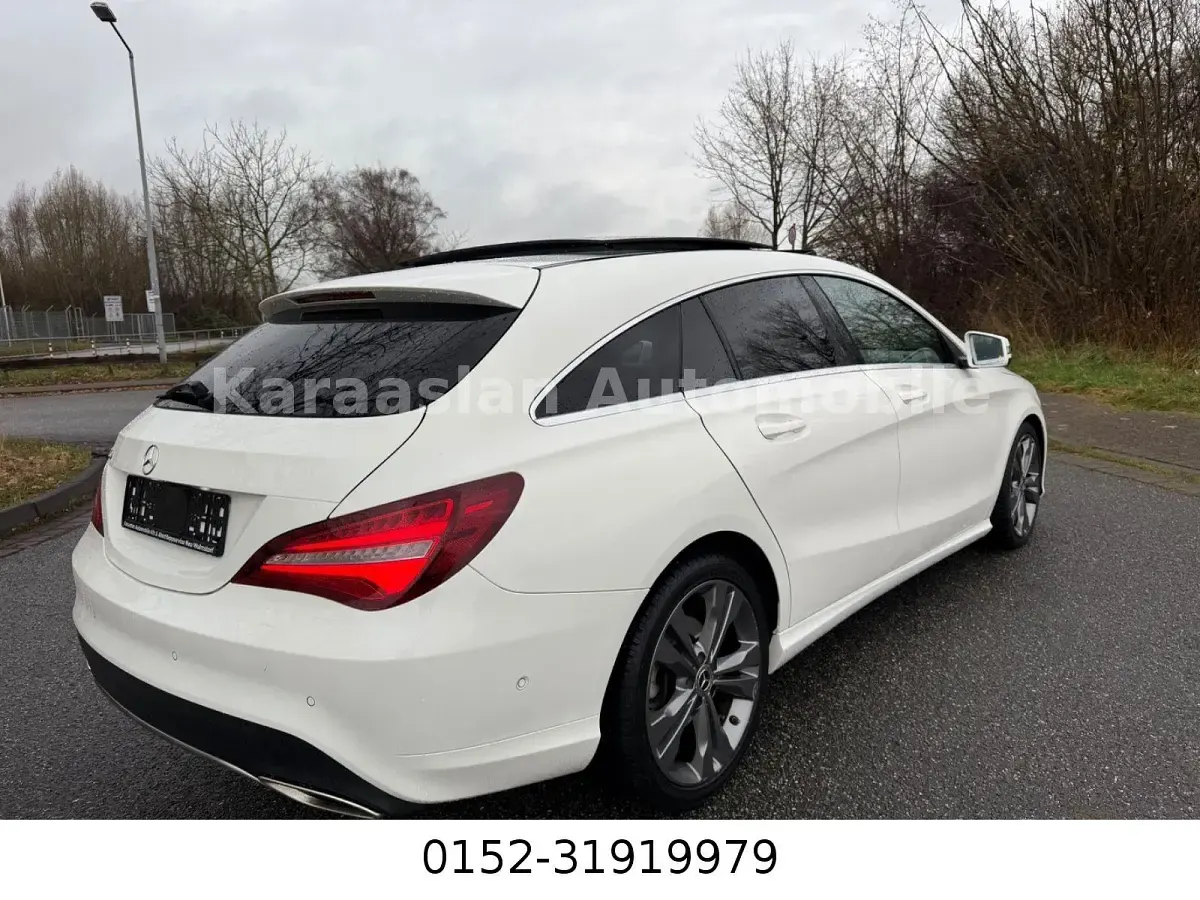 Gebraucht Mercedes CLA180 Shooting Brake 122 PS (89 kW) 2018 Weiß Kombi