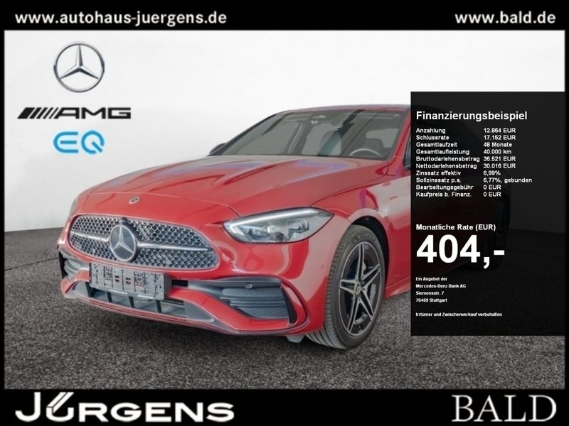 Andere farbe Gebraucht 2023 Mercedes C300e AMG Limousine | 42.880 € (Superpreis) - Bild 1/4