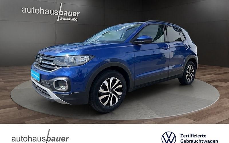 Gebraucht VW T-Cross Active 110 PS (80 kW) 2021 Blau SUV