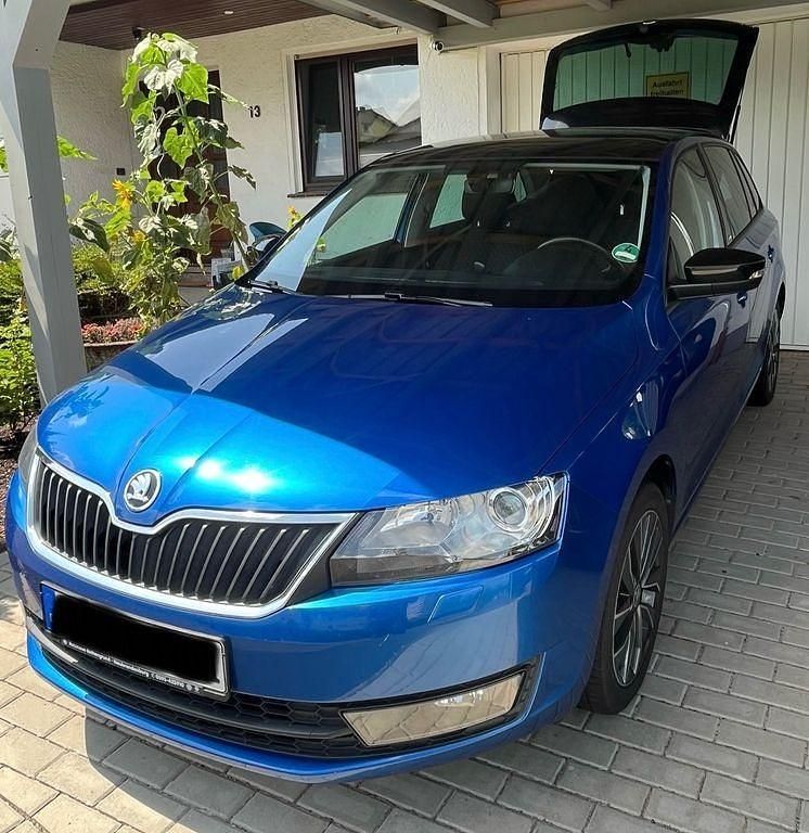Blau Gebraucht 2015 Skoda Rapid Ambition Limousine | 10.490 € (Etwas zu teuer) - Bild 1/4