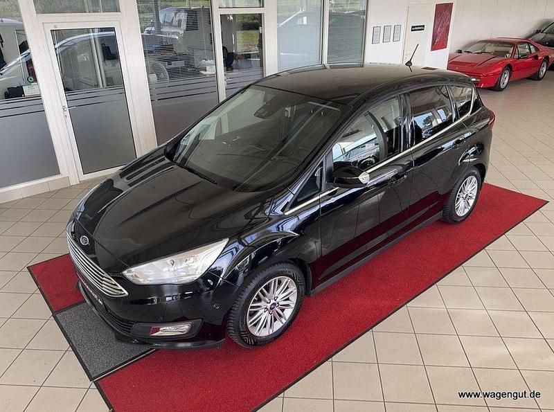 Schwarz Gebraucht 2018 Ford C-MAX Titanium Van / Kleinbus | 8.290 € (Fairer Preis) - Bild 1/4