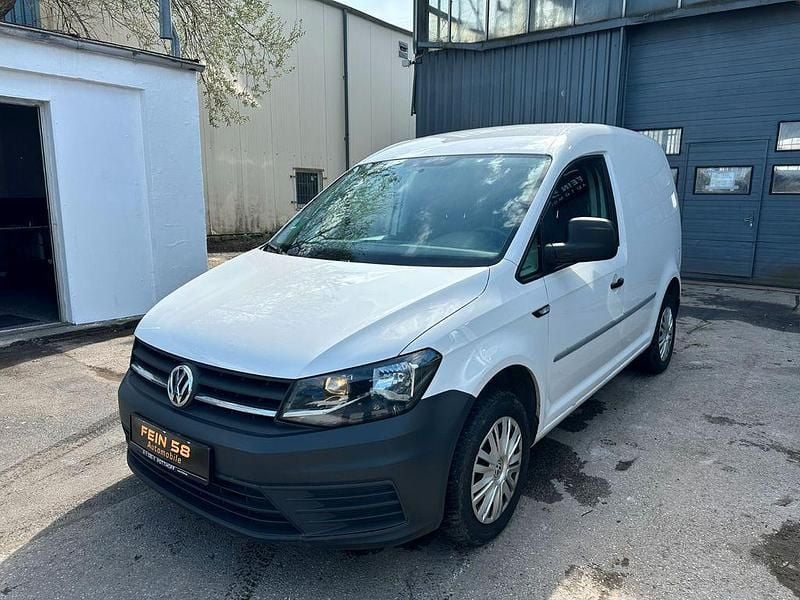 Gebraucht VW Caddy 75 PS (55 kW) 2018 Weiß Van / Kleinbus