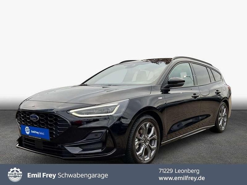 Agate black metallic Gebraucht 2024 Ford Focus ST-Line X Kombi | 23.540 € (Guter Preis) - Bild 1/4