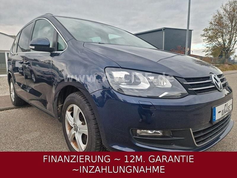 Gebraucht VW Sharan 150 PS (110 kW) 2012 Blau Van / Kleinbus