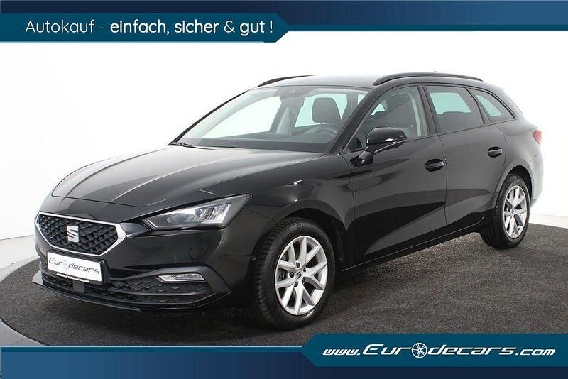 Schwarz Gebraucht 2021 Seat Leon ST Kombi | 17.600 € (Fairer Preis) - Bild 1/4