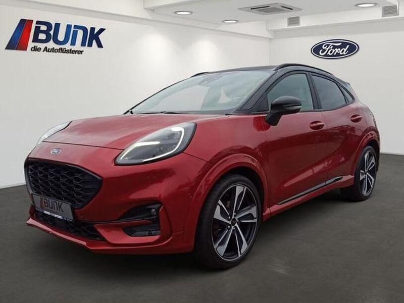 Lucidrot metallic Gebraucht 2020 Ford Puma Gen-E ST-Line X SUV | 17.980 € (Etwas zu teuer) - Bild 1/4