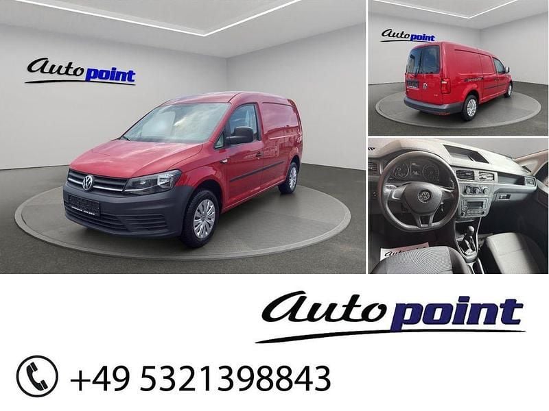 Rot Gebraucht 2017 VW Caddy Maxi Van / Kleinbus | 7.950 € (Guter Preis) - Bild 1/4