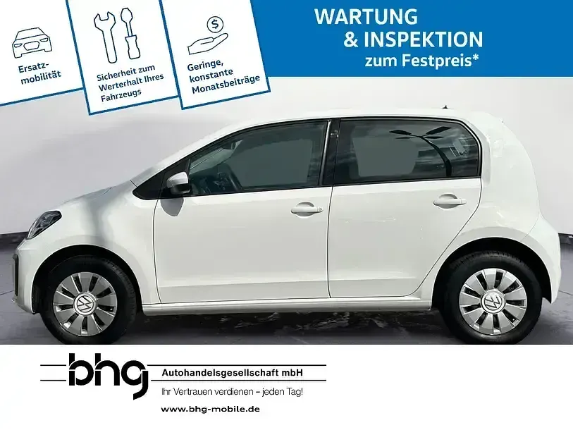Gebraucht VW up! move up! 65 PS (47 kW) 2023 Weiss Kleinwagen
