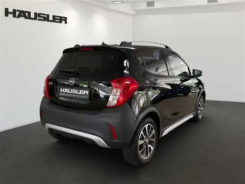 Gebraucht Opel Karl Rocks 73 PS (53 kW) 2019 Schwarz Kleinwagen