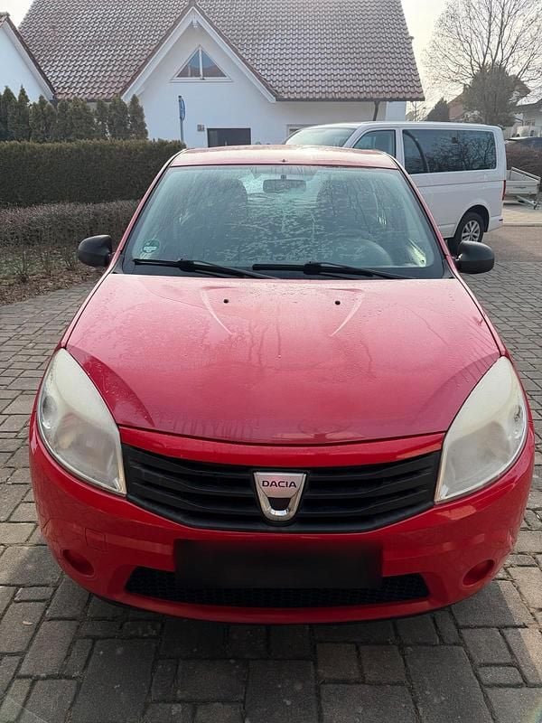 Gebraucht Dacia Sandero 74 PS (54 kW) 2009 Rot Limousine