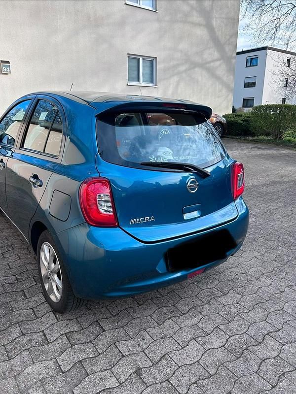 Gebraucht Nissan Micra 80 PS (58 kW) 2015 Blau Kleinwagen